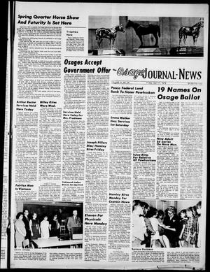 The Osage Journal-News (Pawhuska, Okla.), Vol. 61, No. 16, Ed. 1 Friday, April 17, 1970