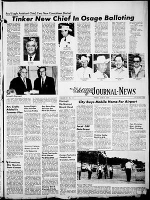The Osage Journal-News (Pawhuska, Okla.), Vol. 61, No. 23, Ed. 1 Friday, June 5, 1970