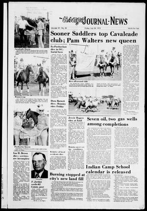 The Osage Journal-News (Pawhuska, Okla.), Vol. 63, No. 30, Ed. 1 Friday, July 28, 1972