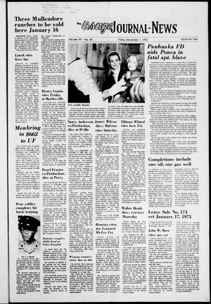 The Osage Journal-News (Pawhuska, Okla.), Vol. 63, No. 48, Ed. 1 Friday, December 1, 1972