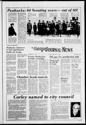 The Osage Journal-News (Pawhuska, Okla.), Vol. 63, No. 6, Ed. 1 Friday, February 9, 1973