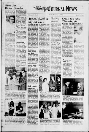 The Osage Journal-News (Pawhuska, Okla.), Vol. 64, No. 49, Ed. 1 Friday, December 7, 1973