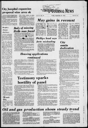 The Osage Journal-News (Pawhuska, Okla.), Vol. 65, No. 39, Ed. 1 Friday, September 27, 1974