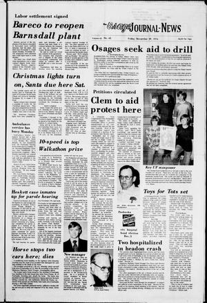 The Osage Journal-News (Pawhuska, Okla.), Vol. 65, No. 48, Ed. 1 Friday, November 29, 1974