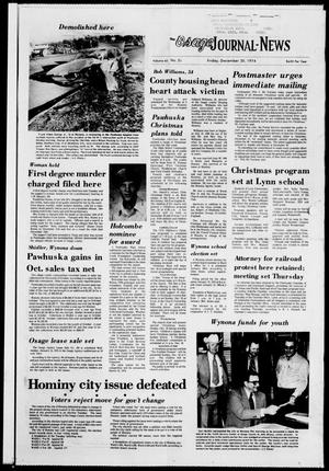 The Osage Journal-News (Pawhuska, Okla.), Vol. 65, No. 51, Ed. 1 Friday, December 20, 1974