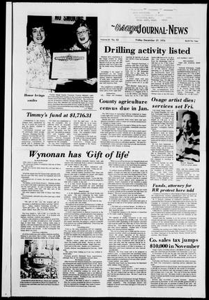 The Osage Journal-News (Pawhuska, Okla.), Vol. 65, No. 52, Ed. 1 Friday, December 27, 1974