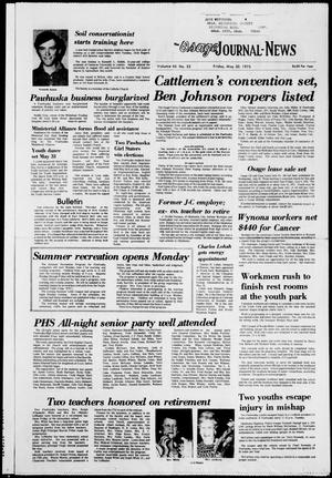 The Osage Journal-News (Pawhuska, Okla.), Vol. 66, No. 22, Ed. 1 Friday, May 30, 1975