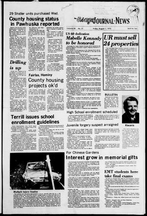 The Osage Journal-News (Pawhuska, Okla.), Vol. 66, No. 31, Ed. 1 Friday, August 1, 1975
