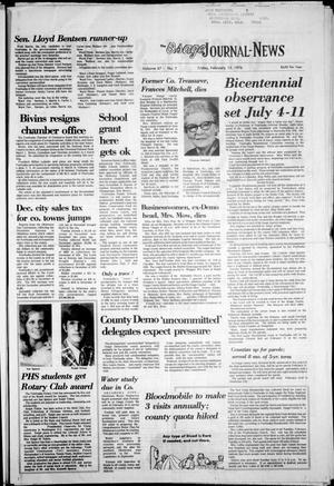 The Osage Journal-News (Pawhuska, Okla.), Vol. 67, No. 7, Ed. 1 Friday, February 13, 1976