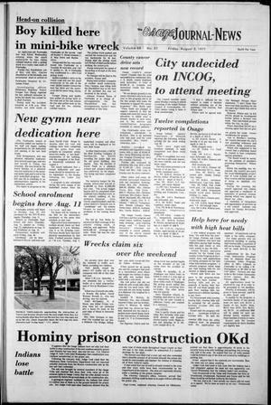 The Osage Journal-News (Pawhuska, Okla.), Vol. 68, No. 31, Ed. 1 Friday, August 5, 1977