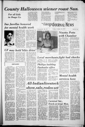 The Osage Journal-News (Pawhuska, Okla.), Vol. 68, No. 43, Ed. 1 Friday, October 28, 1977