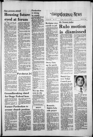 The Osage Journal-News (Pawhuska, Okla.), Vol. 69, No. 15, Ed. 1 Friday, April 14, 1978