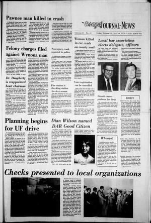 The Osage Journal-News (Pawhuska, Okla.), Vol. 69, No. 41, Ed. 1 Friday, October 13, 1978