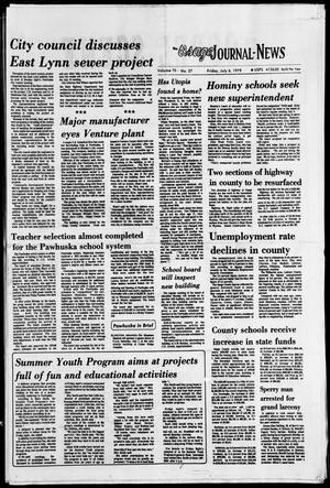 The Osage Journal-News (Pawhuska, Okla.), Vol. 70, No. 27, Ed. 1 Friday, July 6, 1979