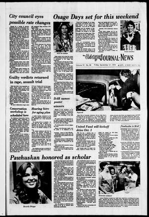 The Osage Journal-News (Pawhuska, Okla.), Vol. 70, No. 38, Ed. 1 Friday, September 21, 1979