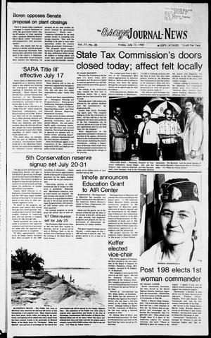 The Osage Journal-News (Pawhuska, Okla.), Vol. 77, No. 28, Ed. 1 Friday, July 17, 1987