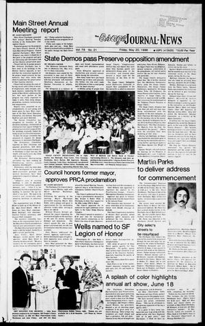 The Osage Journal-News (Pawhuska, Okla.), Vol. 78, No. 21, Ed. 1 Friday, May 20, 1988