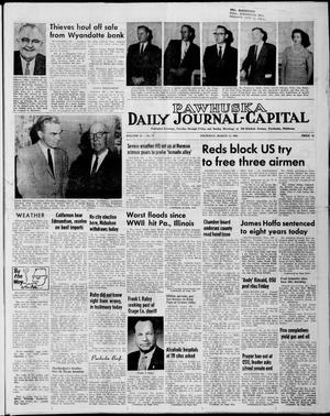 Primary view of object titled 'Pawhuska Daily Journal-Capital (Pawhuska, Okla.), Vol. 55, No. 51, Ed. 1 Thursday, March 12, 1964'.