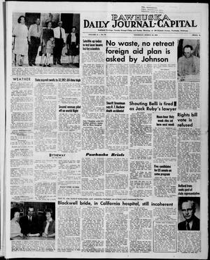 Pawhuska Daily Journal-Capital (Pawhuska, Okla.), Vol. 55, No. 56, Ed. 1 Thursday, March 19, 1964