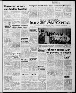 Pawhuska Daily Journal-Capital (Pawhuska, Okla.), Vol. 55, No. 81, Ed. 1 Friday, April 24, 1964