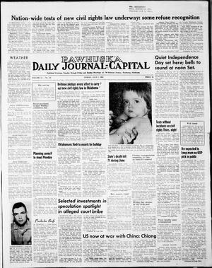 Pawhuska Daily Journal-Capital (Pawhuska, Okla.), Vol. 55, No. 131, Ed. 1 Friday, July 3, 1964