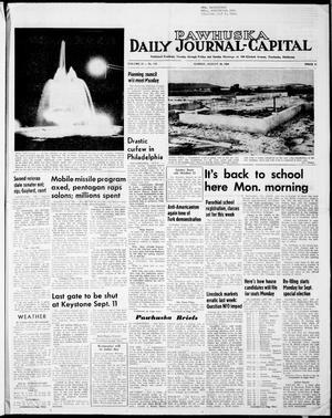Pawhuska Daily Journal-Capital (Pawhuska, Okla.), Vol. 55, No. 172, Ed. 1 Sunday, August 30, 1964