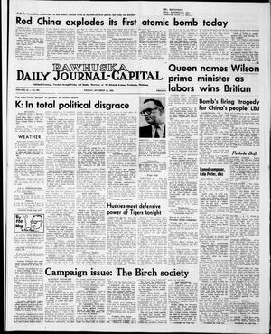 Pawhuska Daily Journal-Capital (Pawhuska, Okla.), Vol. 55, No. 205, Ed. 1 Friday, October 16, 1964