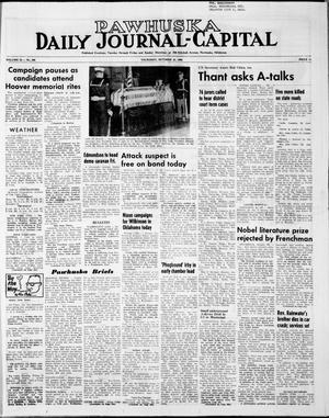 Pawhuska Daily Journal-Capital (Pawhuska, Okla.), Vol. 55, No. 208, Ed. 1 Thursday, October 22, 1964