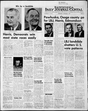 Pawhuska Daily Journal-Capital (Pawhuska, Okla.), Vol. 55, No. 217, Ed. 1 Wednesday, November 4, 1964