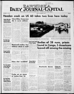 Pawhuska Daily Journal-Capital (Pawhuska, Okla.), Vol. 55, No. 233, Ed. 1 Friday, November 27, 1964