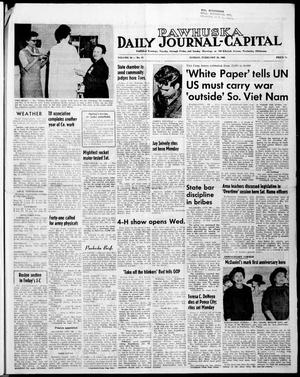 Primary view of object titled 'Pawhuska Daily Journal-Capital (Pawhuska, Okla.), Vol. 56, No. 42, Ed. 1 Sunday, February 28, 1965'.