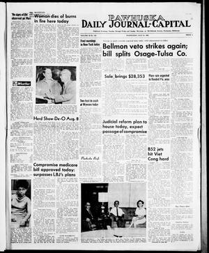 Pawhuska Daily Journal-Capital (Pawhuska, Okla.), Vol. 56, No. 144, Ed. 1 Wednesday, July 21, 1965