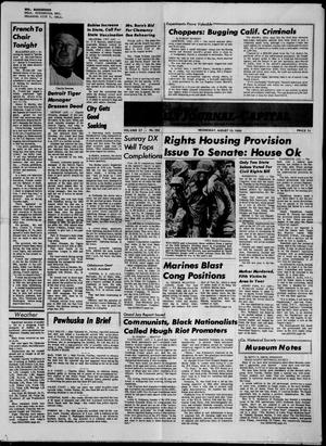 Pawhuska Daily Journal-Capital (Pawhuska, Okla.), Vol. 57, No. 162, Ed. 1 Wednesday, August 10, 1966
