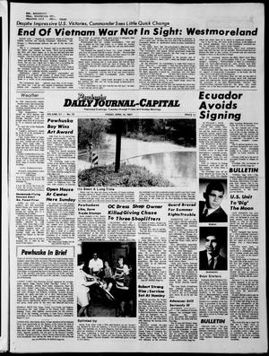 Pawhuska Daily Journal-Capital (Pawhuska, Okla.), Vol. 58, No. 75, Ed. 1 Friday, April 14, 1967