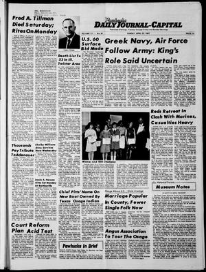 Pawhuska Daily Journal-Capital (Pawhuska, Okla.), Vol. 58, No. 81, Ed. 1 Sunday, April 23, 1967