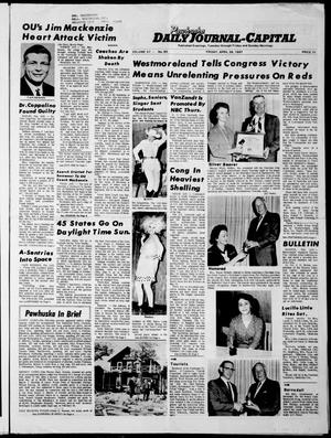Pawhuska Daily Journal-Capital (Pawhuska, Okla.), Vol. 58, No. 85, Ed. 1 Friday, April 28, 1967