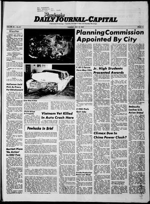 Pawhuska Daily Journal-Capital (Pawhuska, Okla.), Vol. 58, No. 97, Ed. 1 Tuesday, May 16, 1967