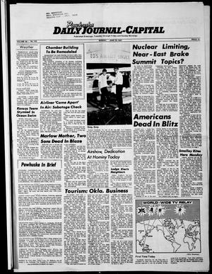 Primary view of object titled 'Pawhuska Daily Journal-Capital (Pawhuska, Okla.), Vol. 58, No. 125, Ed. 1 Sunday, June 25, 1967'.