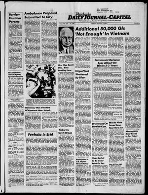 Pawhuska Daily Journal-Capital (Pawhuska, Okla.), Vol. 58, No. 156, Ed. 1 Tuesday, August 8, 1967