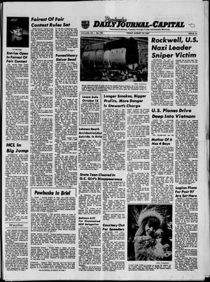 Pawhuska Daily Journal-Capital (Pawhuska, Okla.), Vol. 58, No. 169, Ed. 1 Friday, August 25, 1967