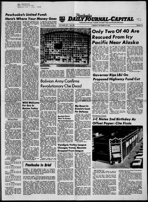 Pawhuska Daily Journal-Capital (Pawhuska, Okla.), Vol. 58, No. 201, Ed. 1 Tuesday, October 10, 1967