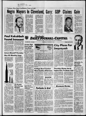 Pawhuska Daily Journal-Capital (Pawhuska, Okla.), Vol. 58, No. 222, Ed. 1 Wednesday, November 8, 1967