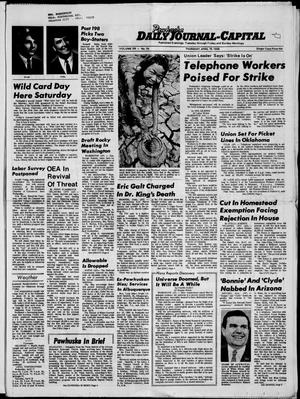 Pawhuska Daily Journal-Capital (Pawhuska, Okla.), Vol. 59, No. 78, Ed. 1 Thursday, April 18, 1968