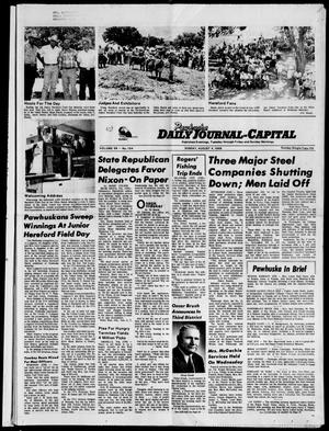 Pawhuska Daily Journal-Capital (Pawhuska, Okla.), Vol. 59, No. 154, Ed. 1 Sunday, August 4, 1968