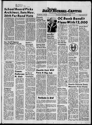 Pawhuska Daily Journal-Capital (Pawhuska, Okla.), Vol. 59, No. 212, Ed. 1 Wednesday, October 23, 1968