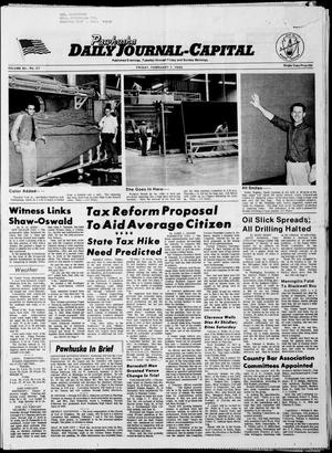 Pawhuska Daily Journal-Capital (Pawhuska, Okla.), Vol. 60, No. 27, Ed. 1 Friday, February 7, 1969