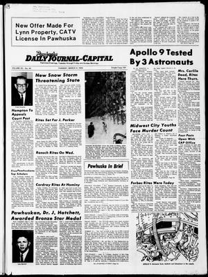 Pawhuska Daily Journal-Capital (Pawhuska, Okla.), Vol. 60, No. 44, Ed. 1 Tuesday, March 4, 1969