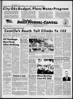 Pawhuska Daily Journal-Capital (Pawhuska, Okla.), Vol. 60, No. 164, Ed. 1 Tuesday, August 19, 1969