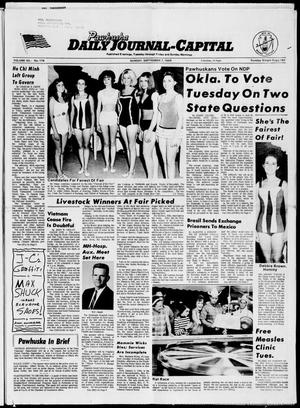 Pawhuska Daily Journal-Capital (Pawhuska, Okla.), Vol. 60, No. 178, Ed. 1 Sunday, September 7, 1969