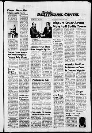 Pawhuska Daily Journal-Capital (Pawhuska, Okla.), Vol. 61, No. 154, Ed. 1 Wednesday, August 5, 1970